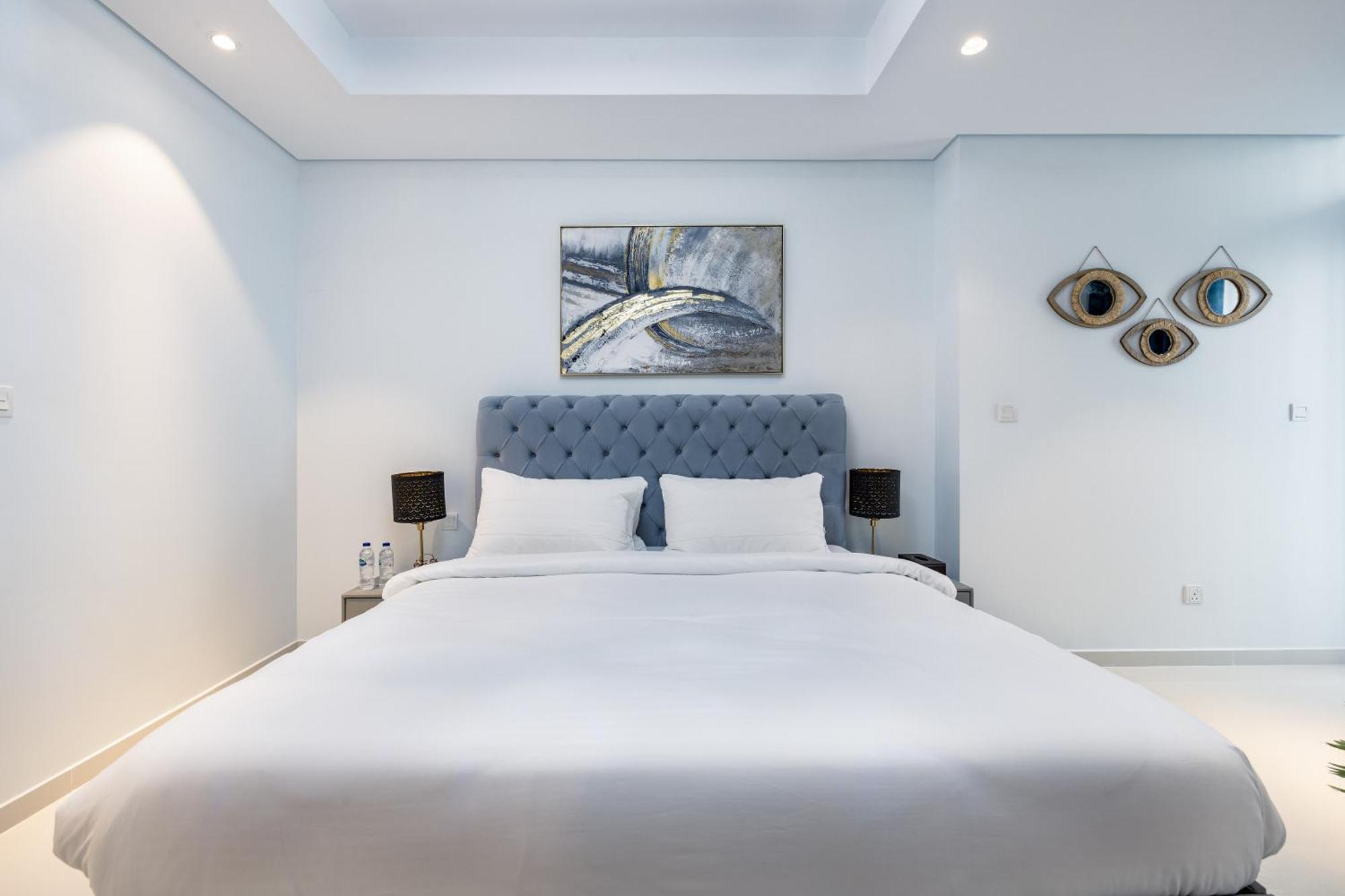 Apartamento Aliving Luxe 2Br With Burj Khalifa View Infinity Pool Midtown-4704 Dubái Exterior foto